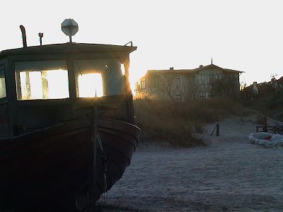 Strand am Abend